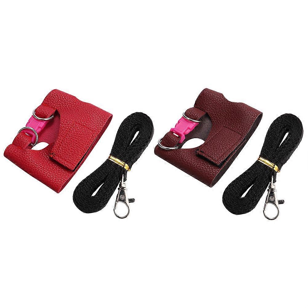 Small Animal Training Rope: Adjustable Length Traction Rope Chest Strap For Small Animals