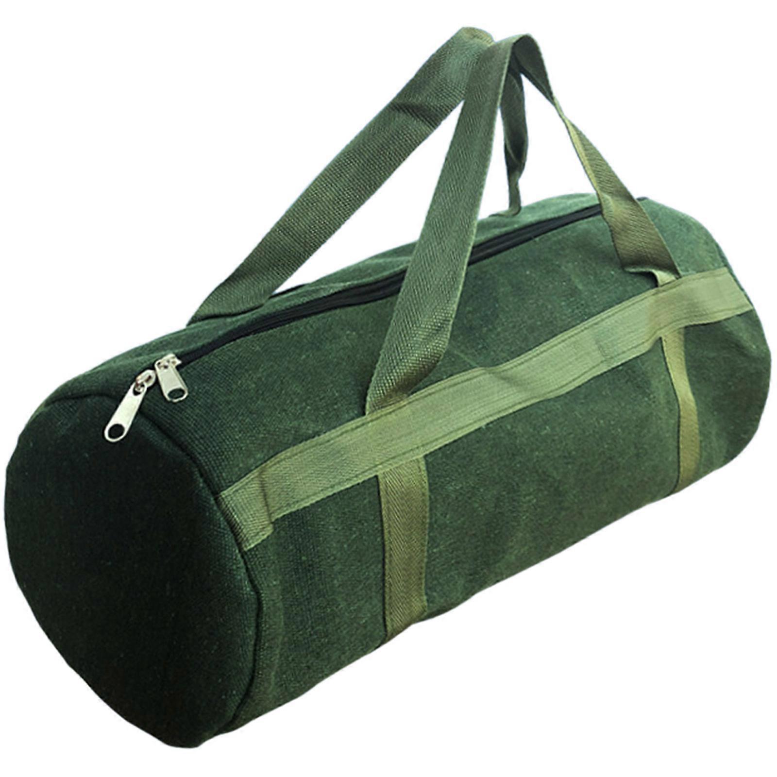 Spacious Electrician Tool Bag Canvas Tool Organizers for Organized Tool Management Zippered Tool Pouches Tool Box