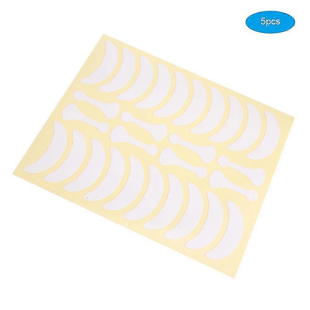 5pcs Paper Patches Eyelash Under Eye Pads Eyelash Extension Paper Patches  Eye Tips Sticker Wraps5pcs