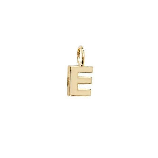 9ct Yellow Gold Initial Pendant PN1070/E