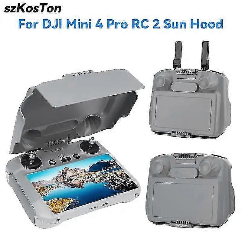 Für DJI Mini 4 Pro RC 2 Fernbedienung Sonnenhaube Sonnenschutz Displayschutzfolie Schutzhülle für DJI Air 3 ZubehörFernbedienung Spielzeug Zugang