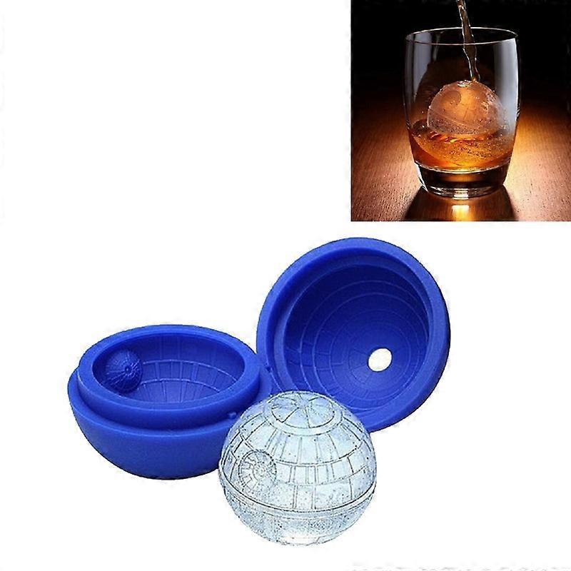 Creative Star Wars Silicone Ice Cube Mold, Size: about 7.5cm(Dark Blue)