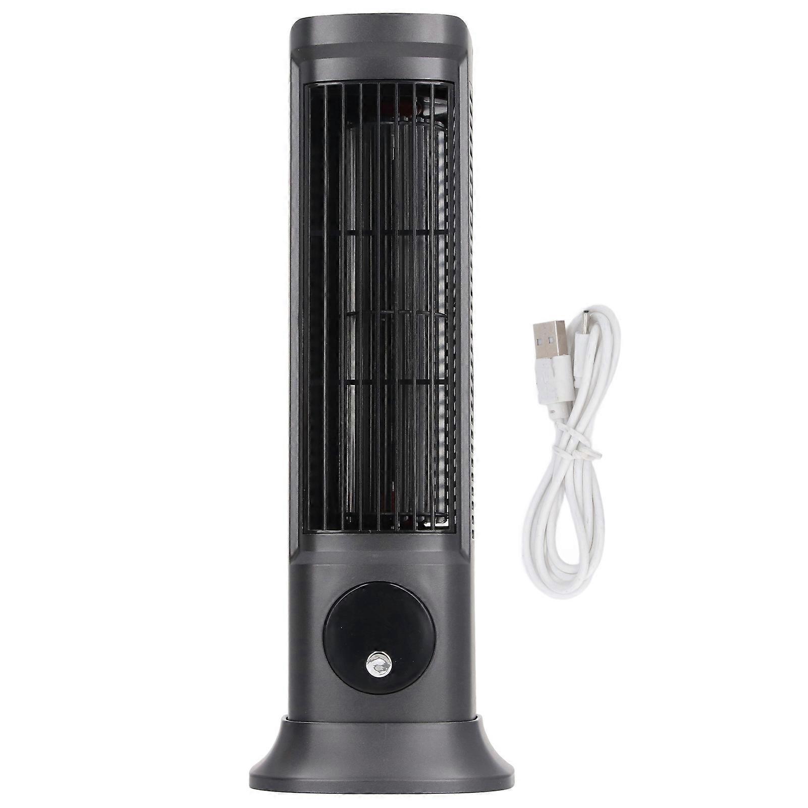 Professional Tower Desk Fan, Efficient and Quiet, 3 Adjustable Levels, Bladeless, for Bedroom, Office, Home
