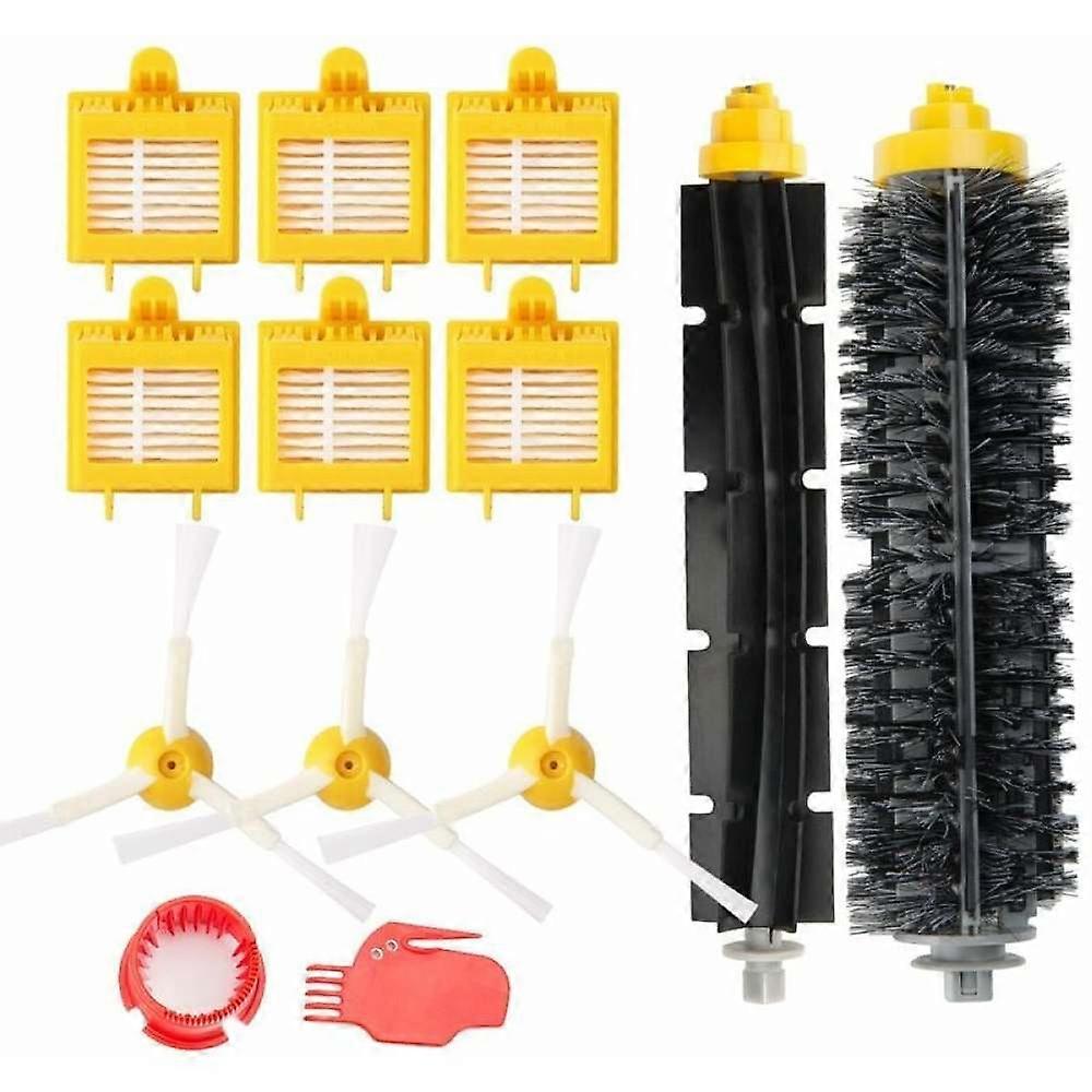 Easy To Install and Clean Replacement Parts for iRobot Roomba Series 700, Regular Replacement Brush Kits & Side Brush for Optimal Vacuum