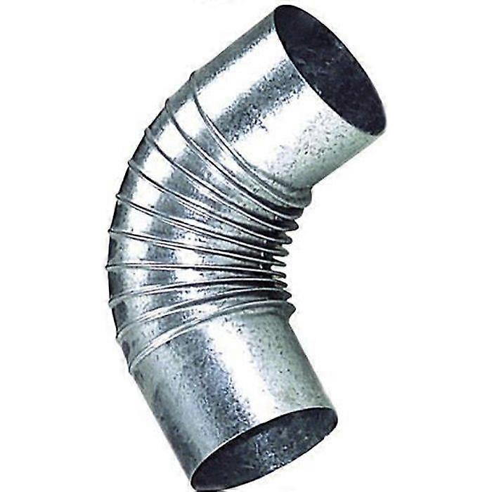 Codo de estufa galvanizado 100 mm 90
