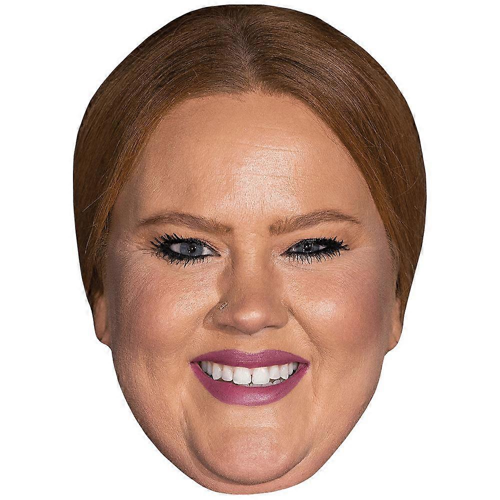 Donna Preston (Smile) Celebrity Mask, Flat Card Face