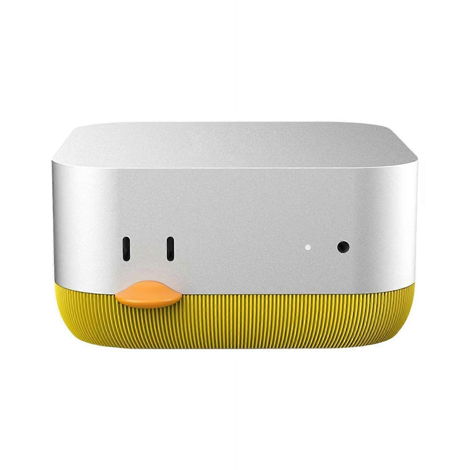 Efficient Cooling Stand for 4 to Optimizes Desk Space and Simplifys Power Control  Yellow