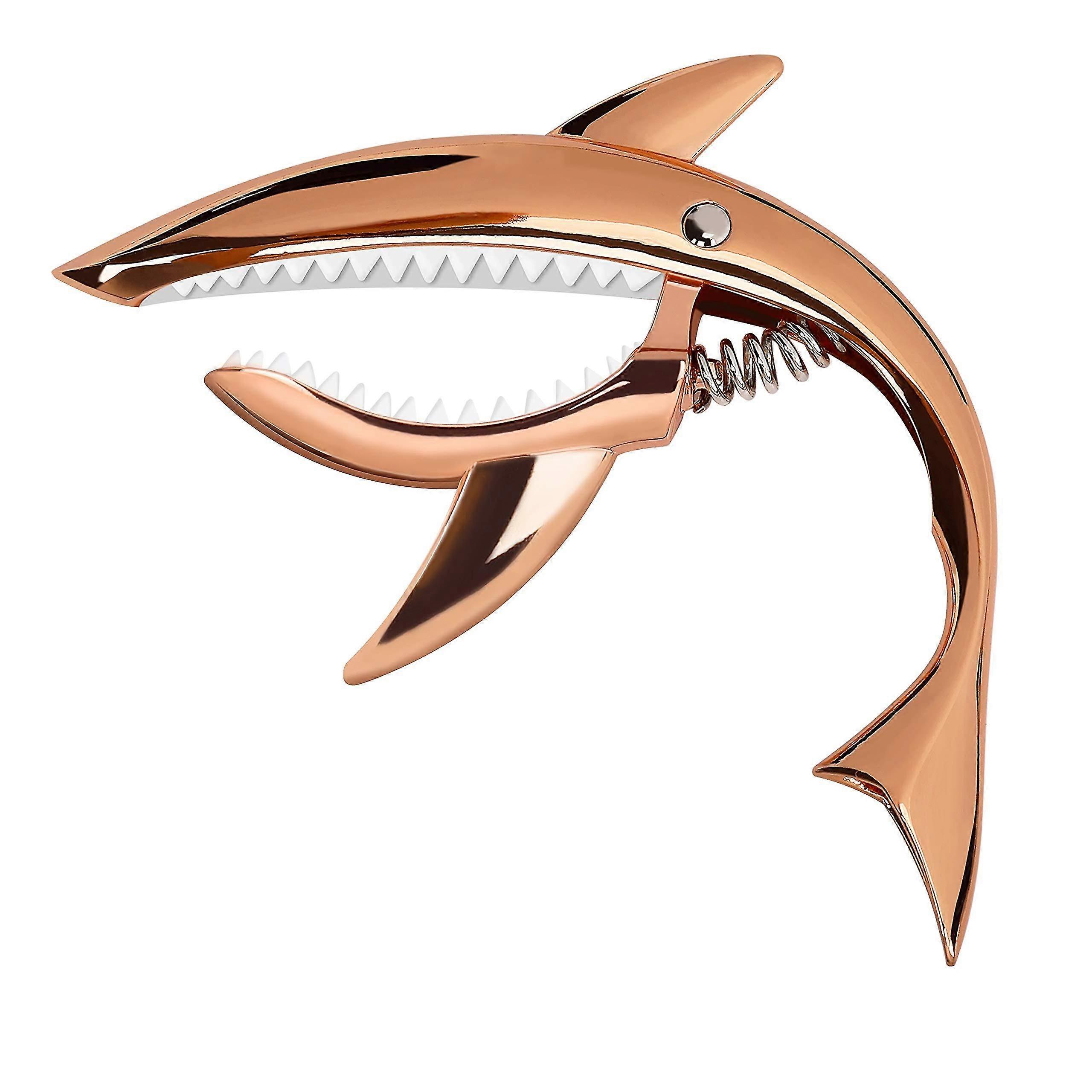 Kapodaster Akustik- und E-Gitarre Kapodaster (Roségold)