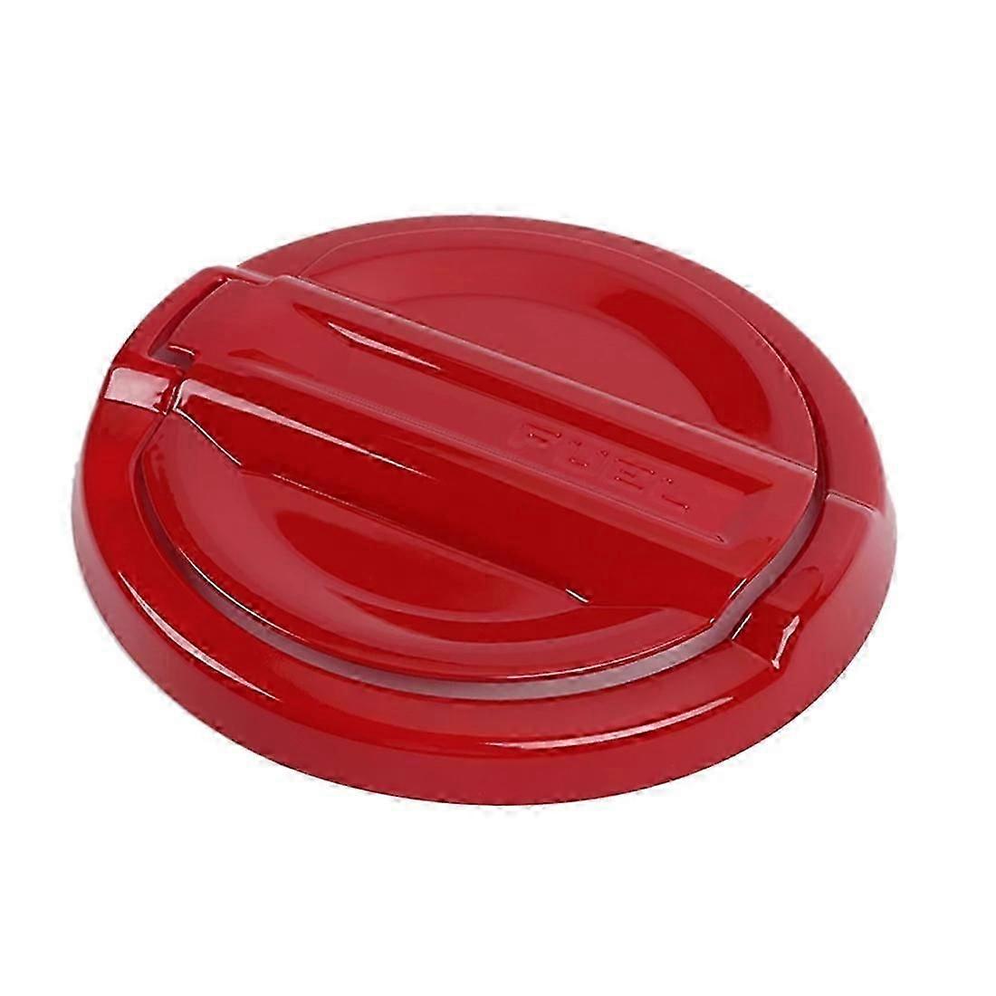 車のタンクカバーガス燃料タンクカバーデコレーションステッカージープラングラーJL 4Xe 2021 2022アクセサリー、ABSレッド