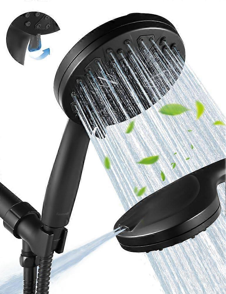 Shower Head Handheld Combo Spray with 10 Spray Modes and 59-Inch Hose, Adjustable High-Pressure Showerhead