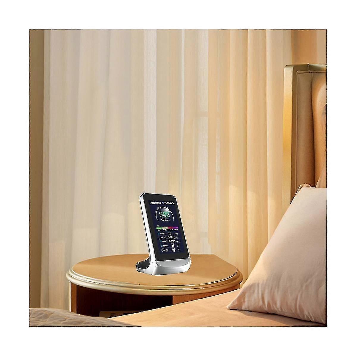 Tuya 10 In 1 Wifi Detector Co2 Er Mon Pm2.5 Pm10 Tvoc Hcho Inf