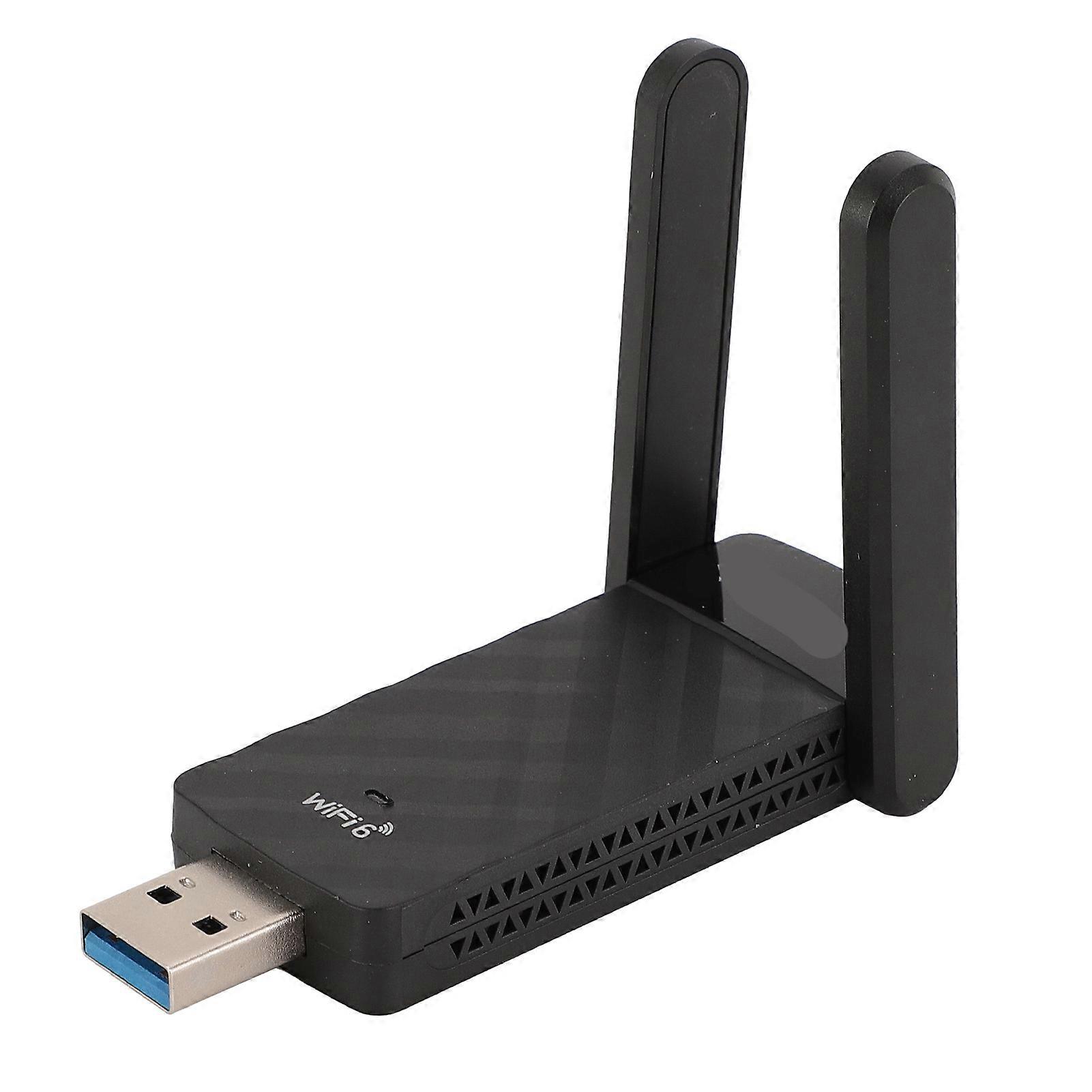 Wireless USB 1800Mbps 3Dbi High Gain Dual Antennen 2,4G 5,8GHz Netzwerkadapter für Desktop-PC-Laptop-Computer