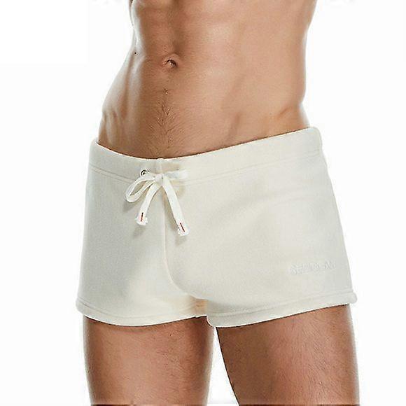 Polar Fleece Running Shorts Men Gym Fitness Home Casual Sport Underwear  Yoga Workout Training Boxer Short Pants Sportbroek Heren