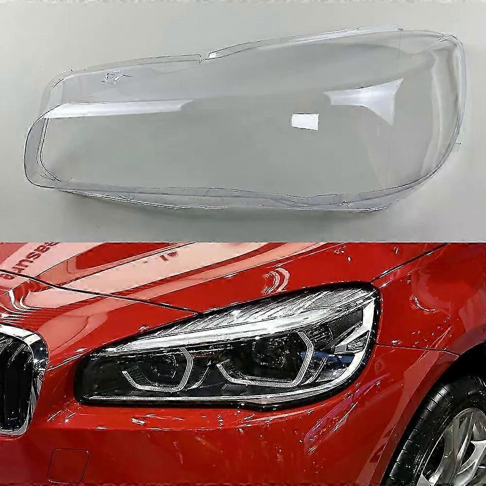 Für Bmw 2er Kombi F45 F46 216i 218i 220i 225i 2016-2019 Scheinwerfer Transparente Abdeckung Lampenschirm Scheinwerfer Schale Plexiglas
