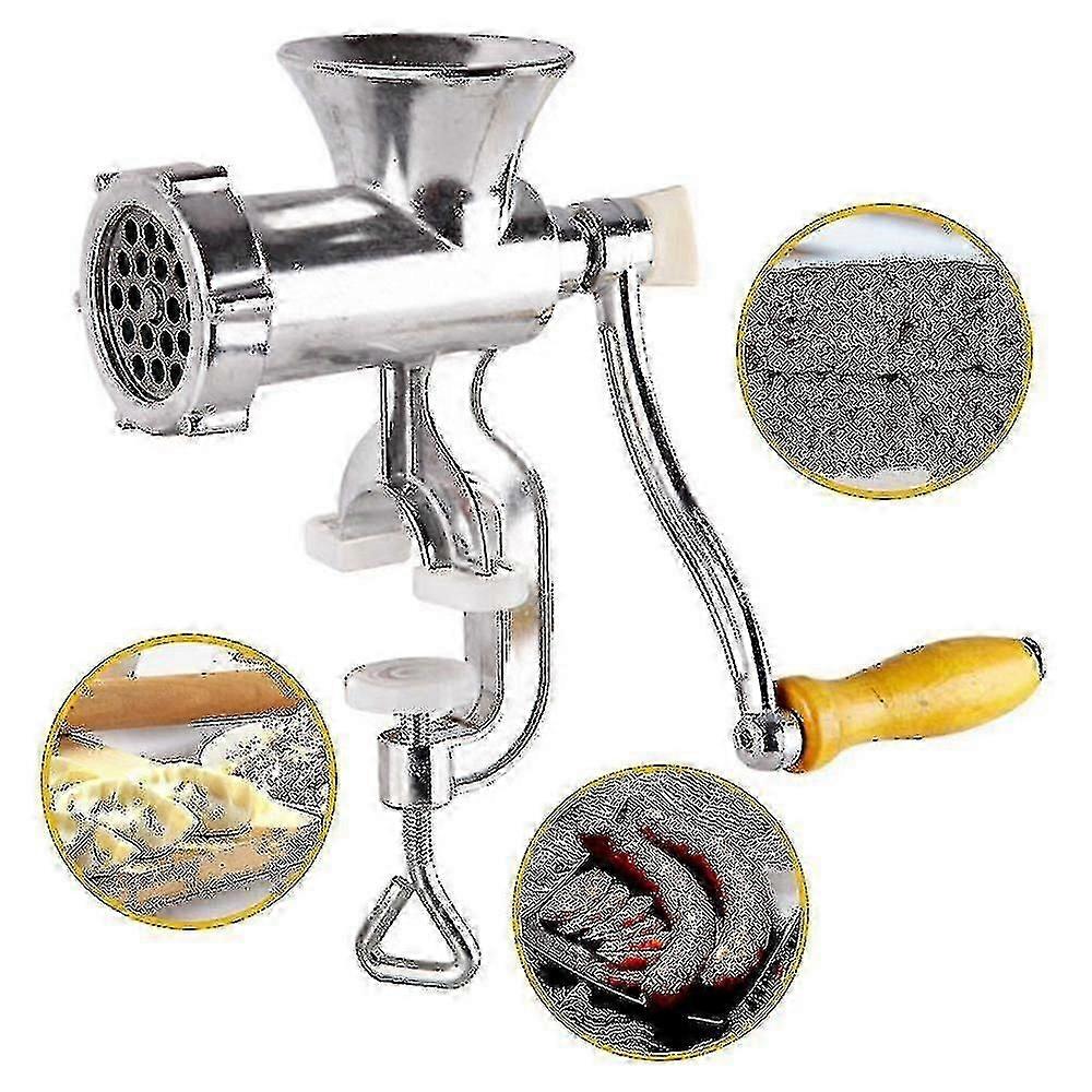 Manual Meat Grinder Mincer Sausage Filler Sauce Maker Machine Kitchen