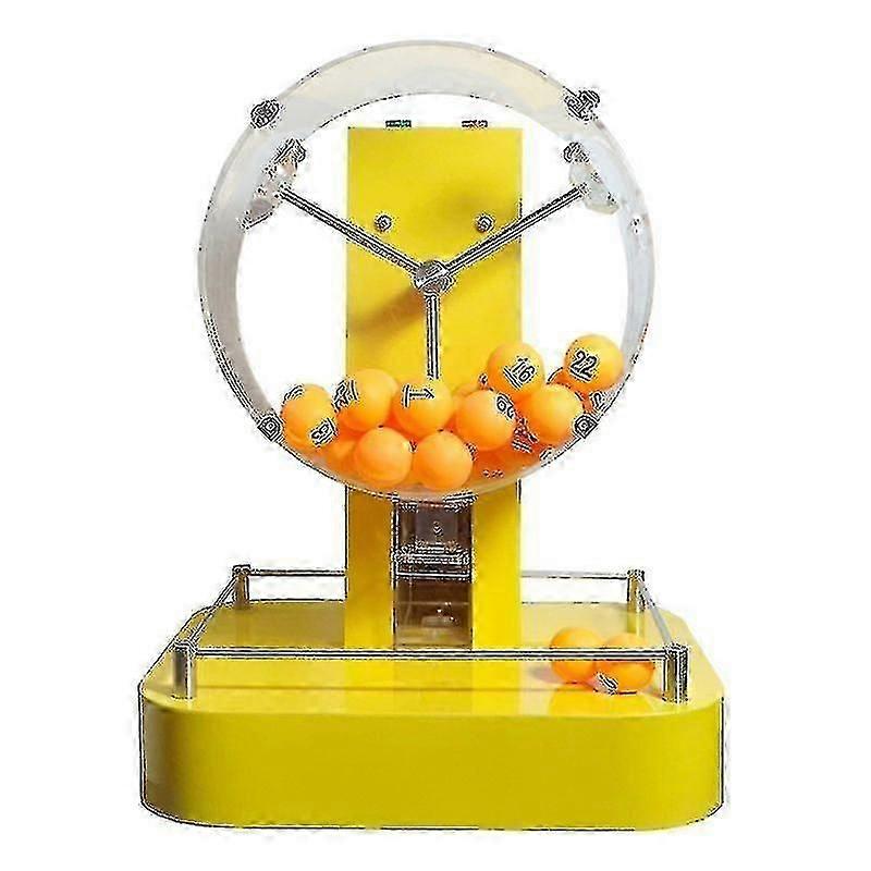 Electric Acrylic Lottery Machine Automatic Bingo Cage Lucky Game Machine Capacity 50 Balls