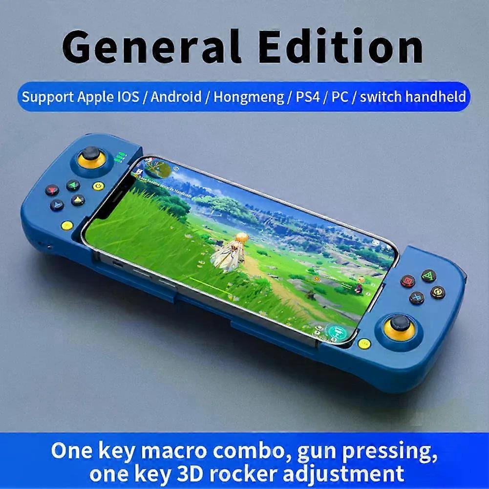 Type-C Game console Telescopic Mobile Phone D3 Gamepad Bluetooth5.0 Wireless Game Controller compatible for PUBG Android iOS NSS witch compatible for