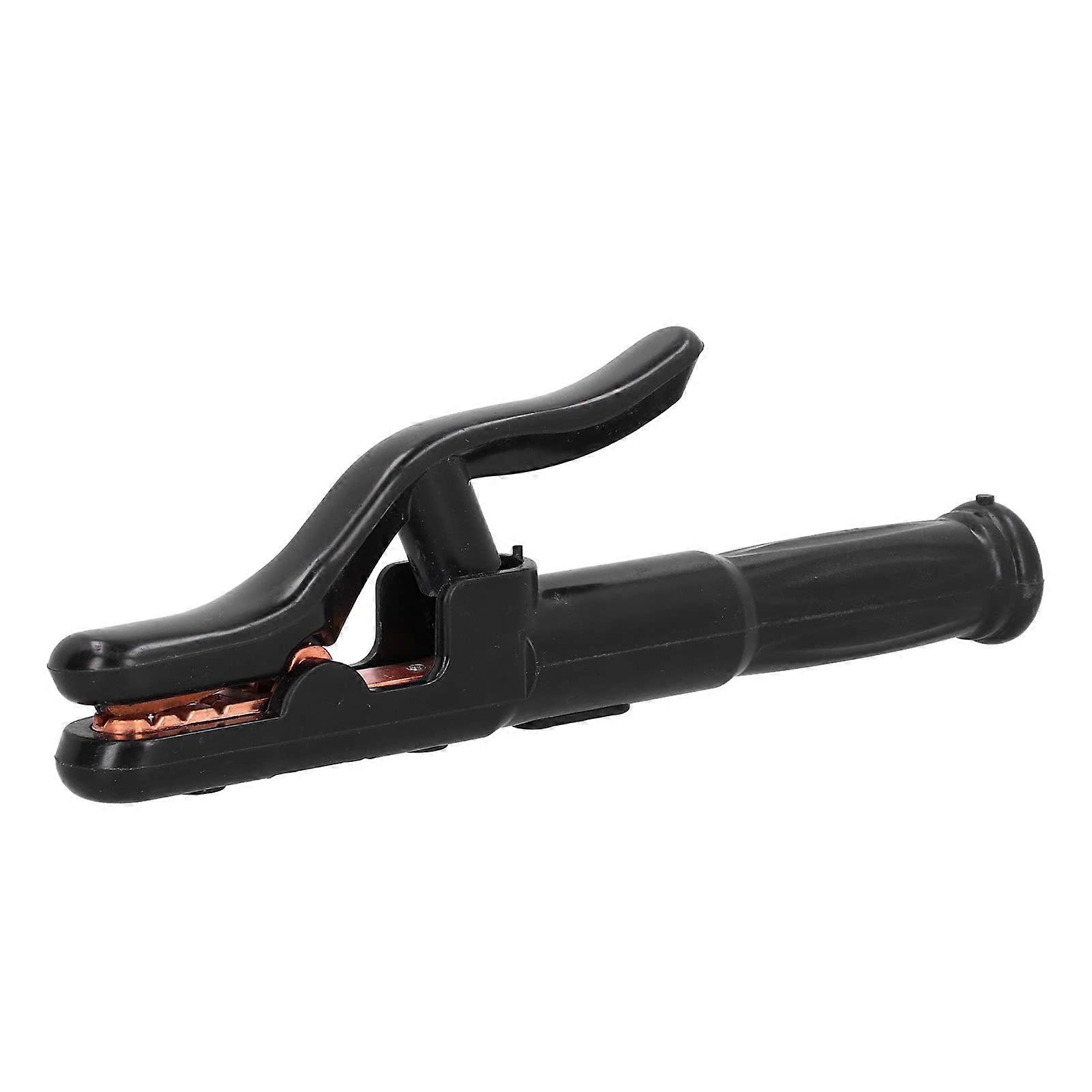 Arc Welding Electrode Holder, Copper And Plastic Insulated, Heat Resistant, Thick Thread Design