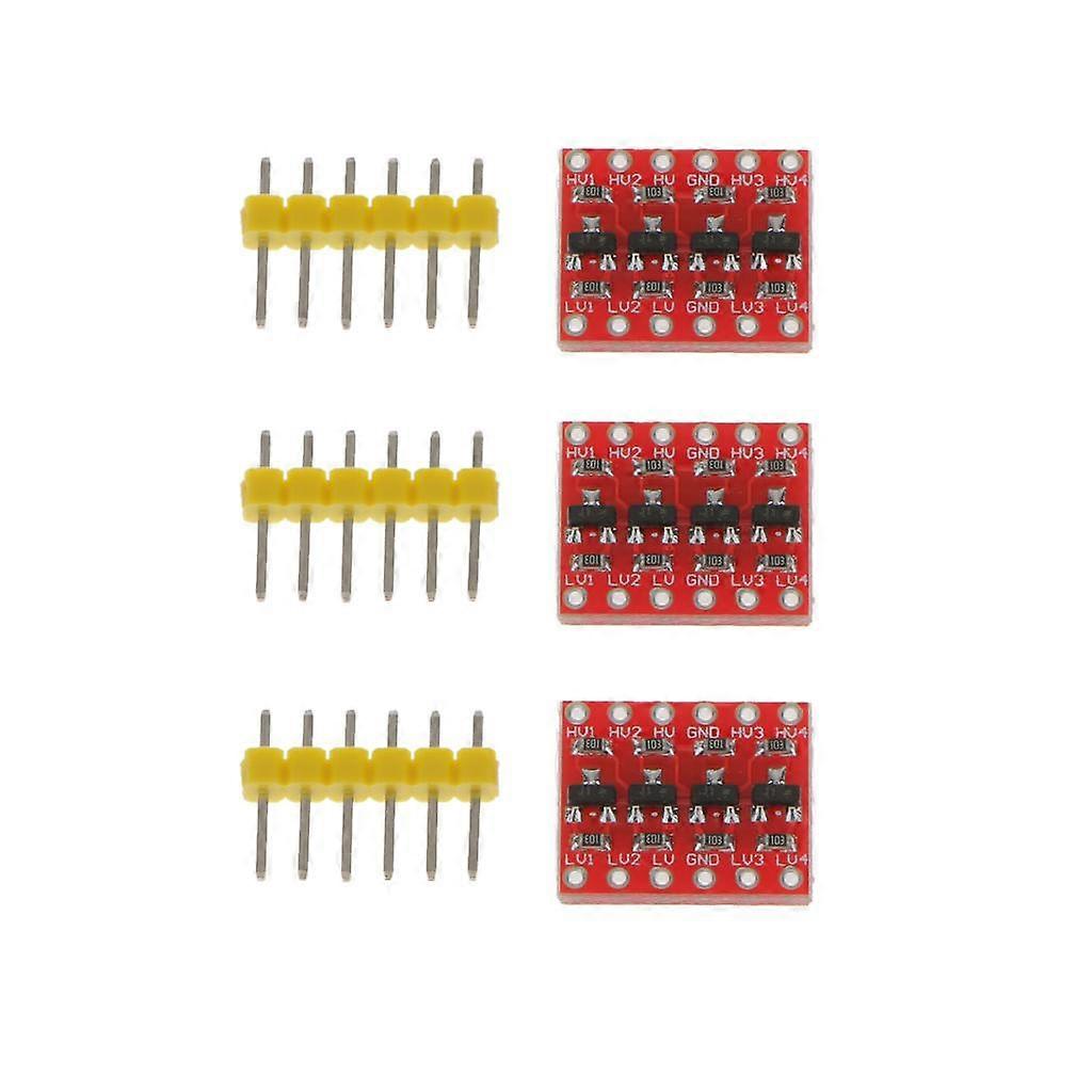 3x 4-Channels 4-CH Logic Level Converter Bi-Directional Shifter Module 3.3-5V