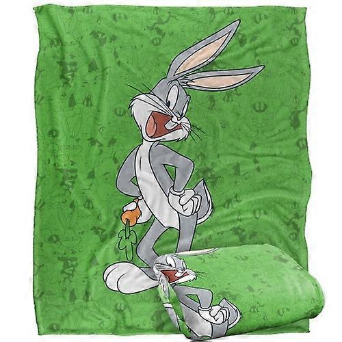 Looney Tunes Character Collage Bugs Bunny Blanket