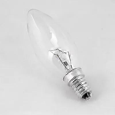 Classic Clear White Incandescent Bulbs 12 Count Each at 25W E14 Base