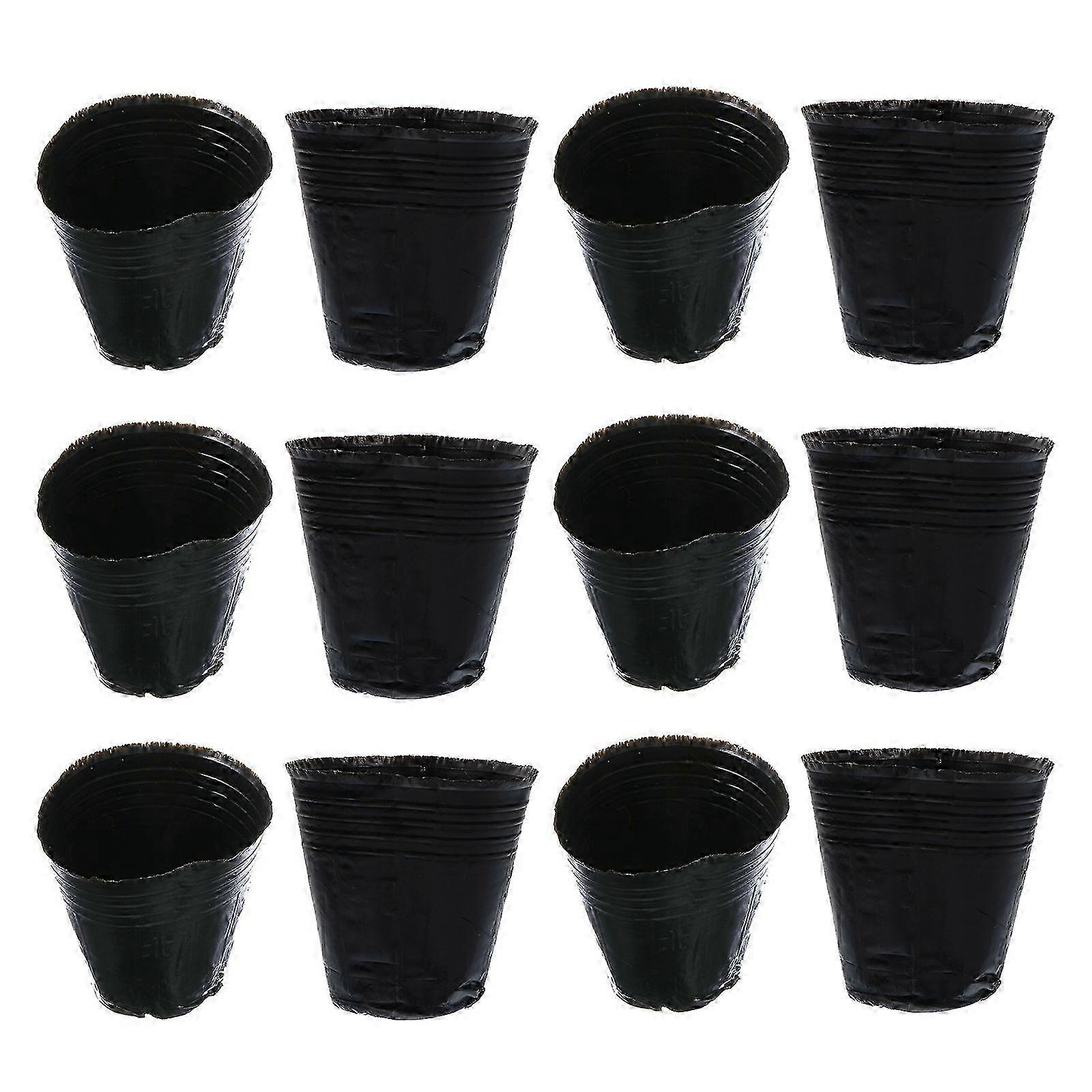 500 Pcs Practical Plant Nursery Containers for Gardening