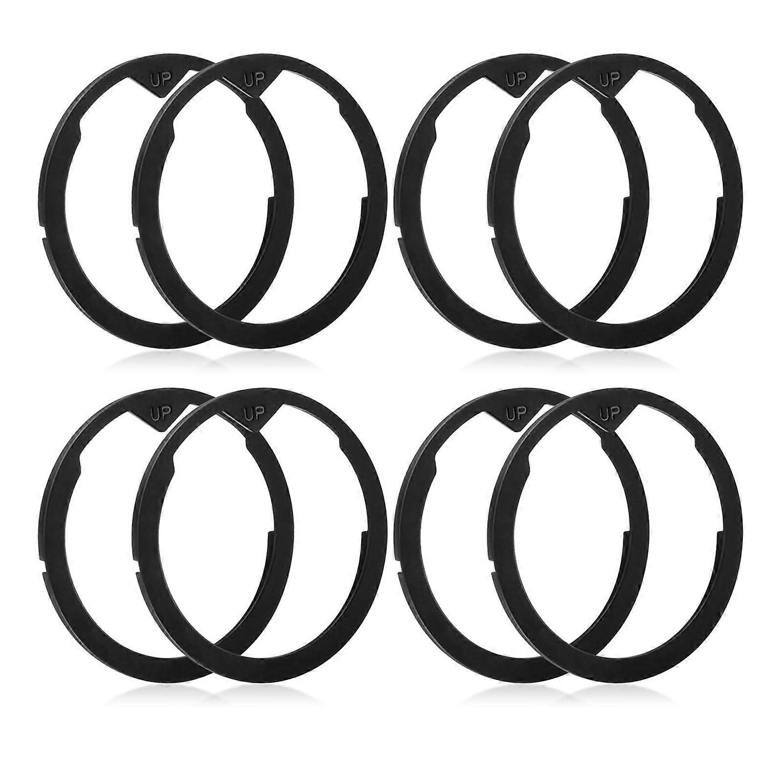 8pcs Silicone Rings for Coffee Machine Maintenance Practical Espresso Maker Gasket Replacement Coffee Shop Accessory