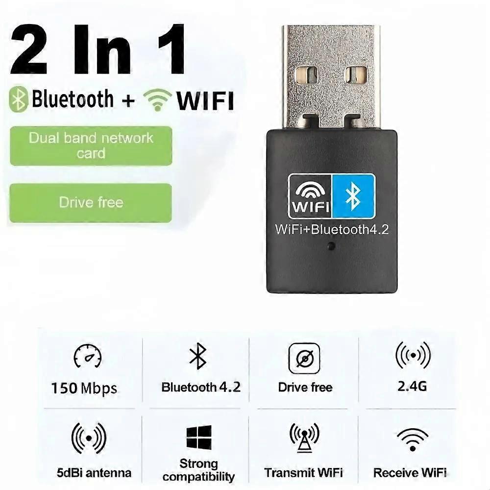 WiFi 6 AX900 Bluetooth 5.4 WiFi USB Network Card Wireless Dual Band 2.4G&5GHz Wi-Fi Antenna For PC/Laptop