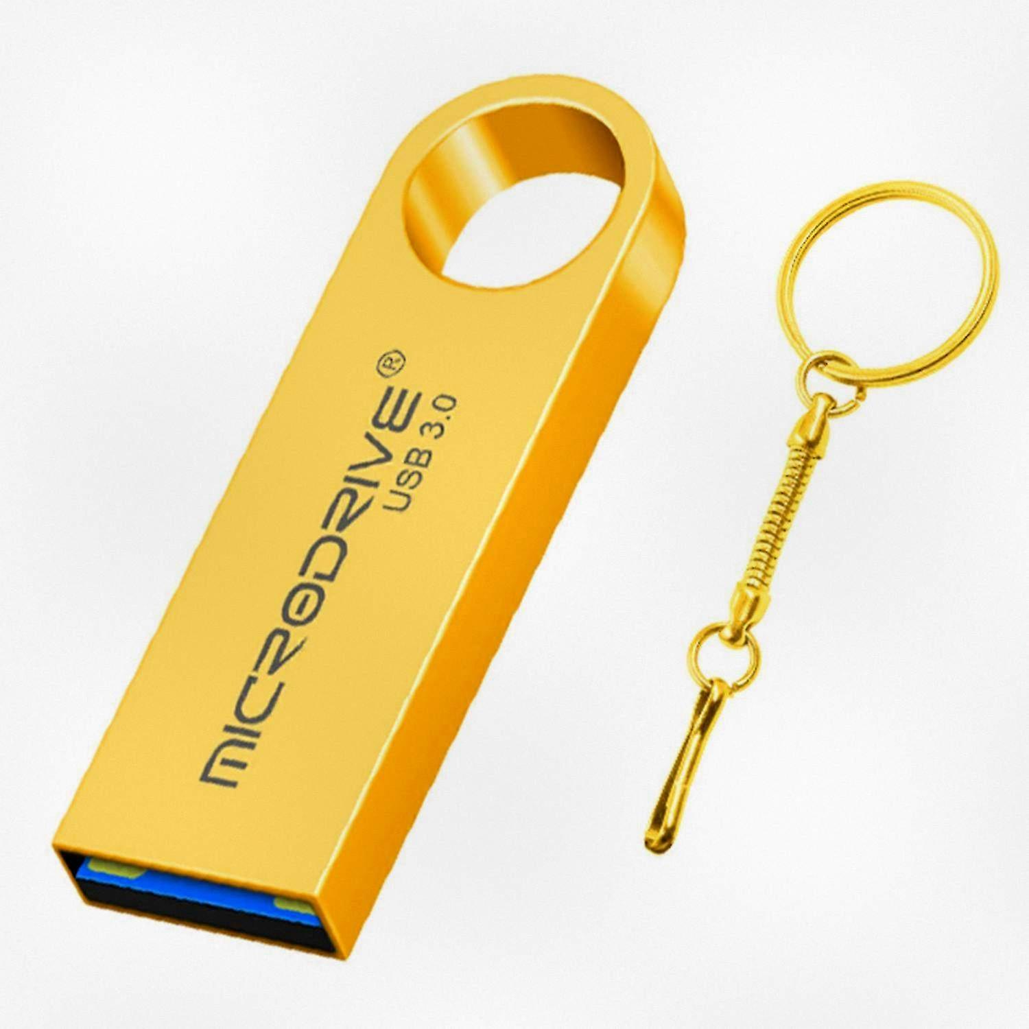 High-Speed 32GB Metal U-disk Memory Stick with USB 3.0 for Computers - Compatible with Certain Brands - Grey