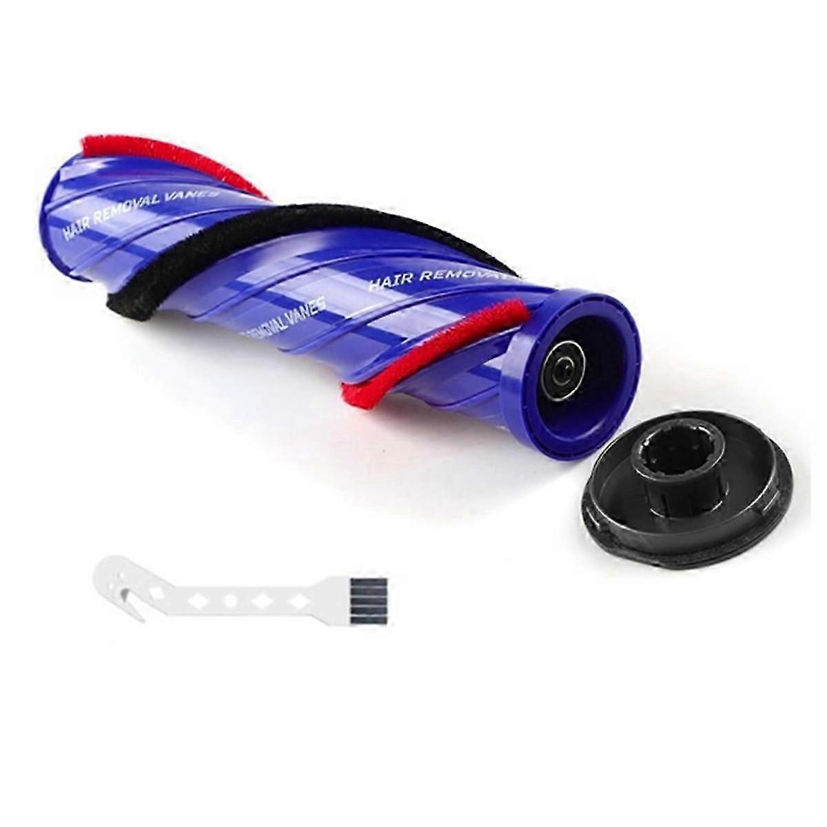 قم بترقية قضيب الفرشاة المضاد للتشابك مع غطاء نهاية للمكنسة الكهربائية النحيفة Dyson V11 V10 V8 V12 الجزء رقم 97