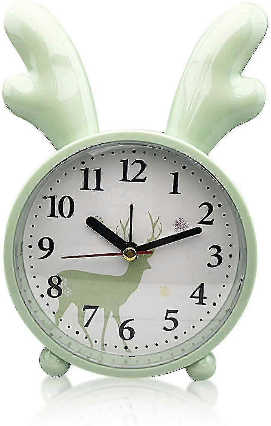 Barnens väckarklocka, väckarklocka, kanin väckarklocka, klassisk analog väckarklocka, väckarklocka