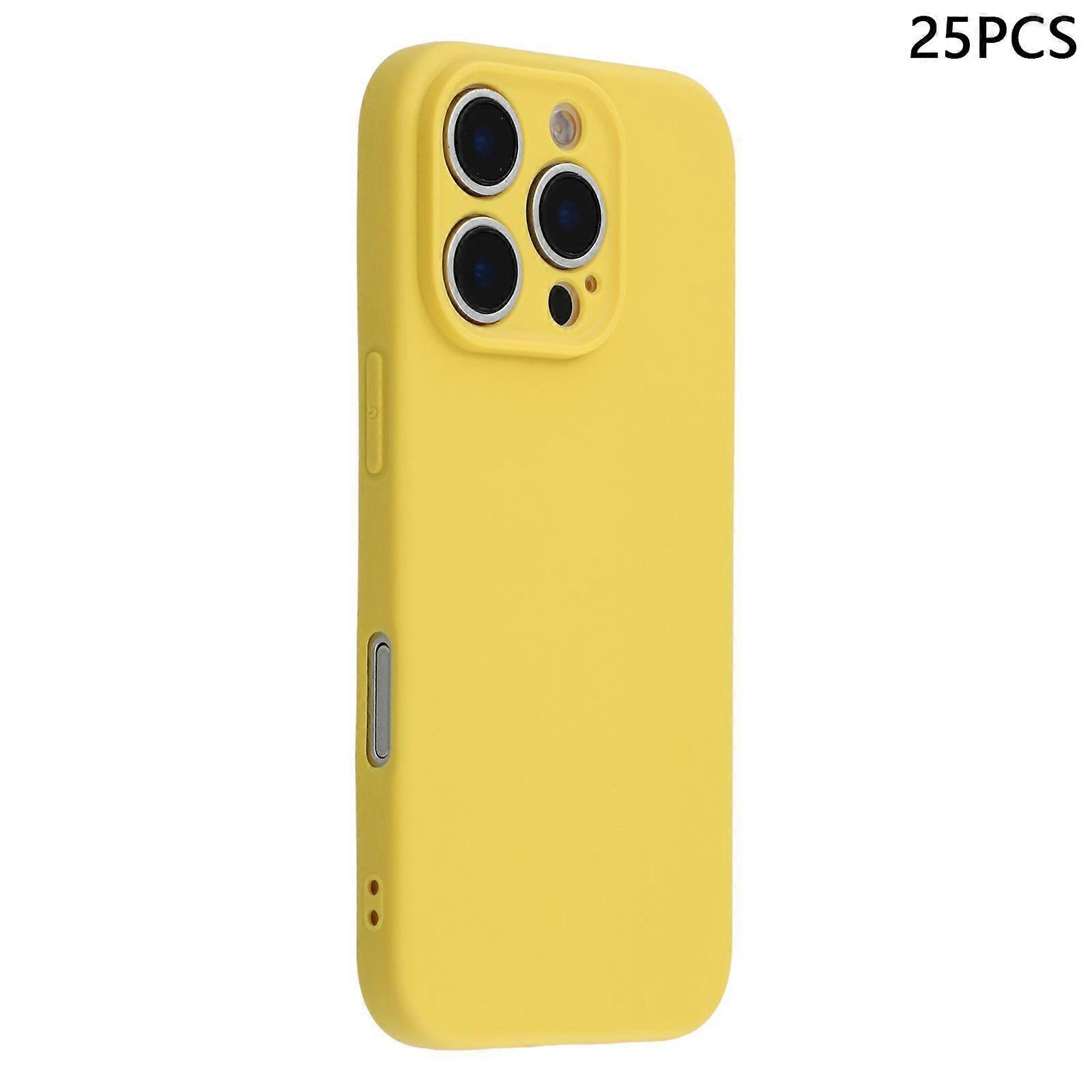 Bulk Purchasing 25Pcs For iPhone 16 Pro Max Case 1.2mm TPU Matte Phone Cover