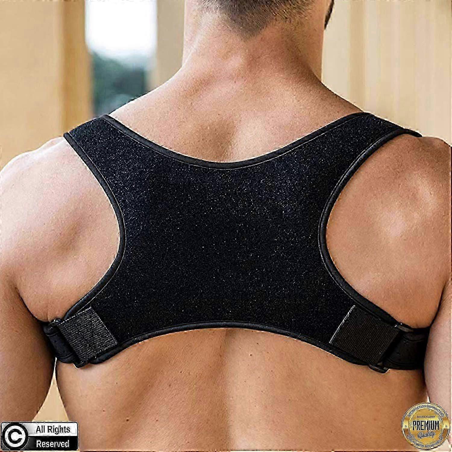 High Posture Corrector For Men | Fit Adjustable Upper Back