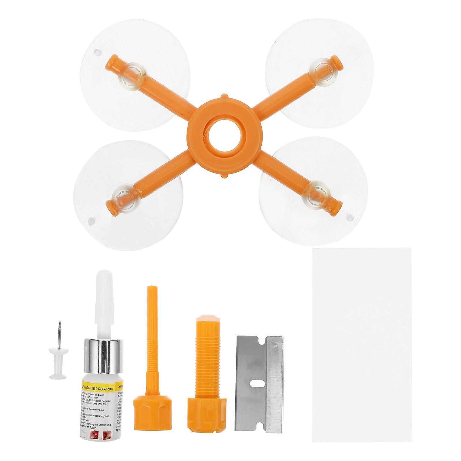 Windshield Restoration Kit, Stops Crack Growth, Maintains Clear Visibility