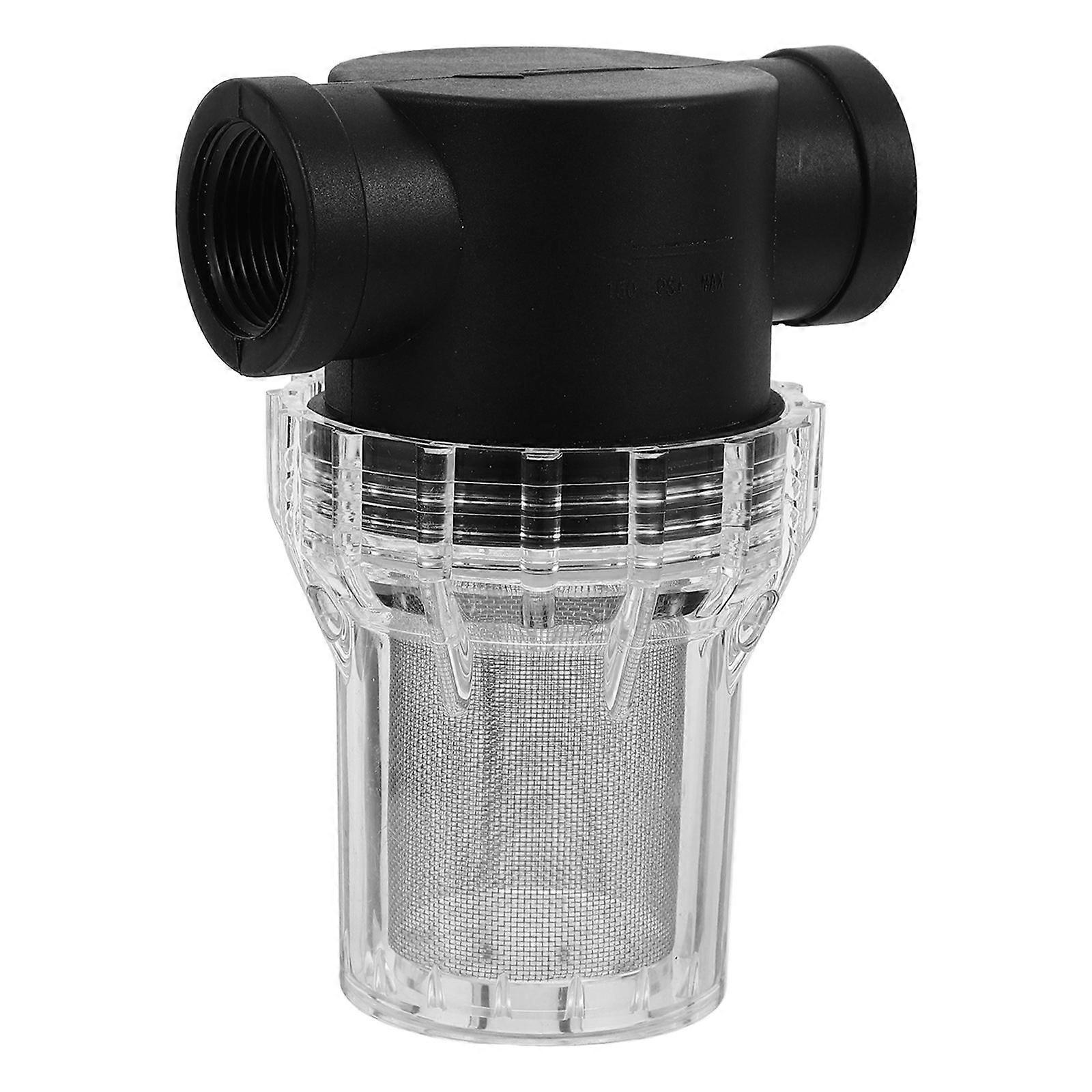 Sediment Filter for Washing Machines, Durable 40 Mesh Inline Strainer Design