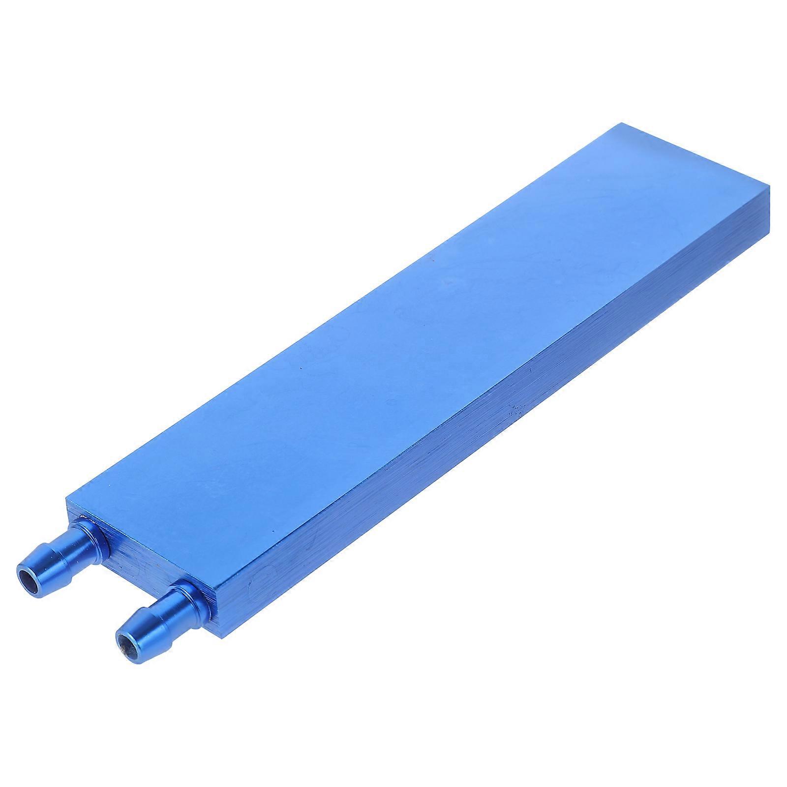 Cpu Coolers Water Cooling Block Aluminum Alloy Side Outlet Design Computer Usage 40x160mm 1Set