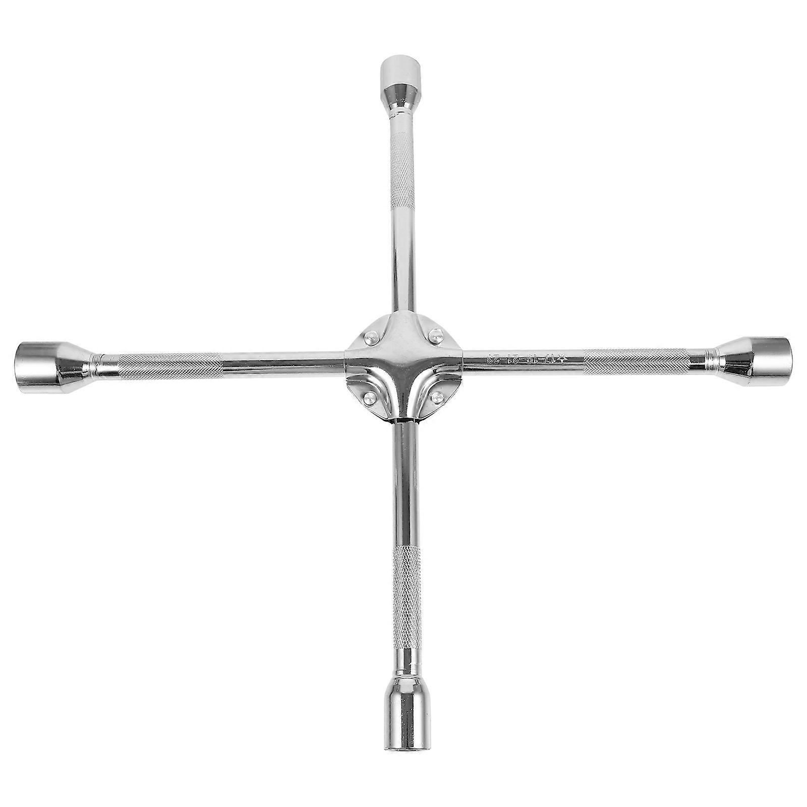 Tire Repair Wrench Automotive Cross Socket Multi Function Car Lug Nut Removal Installation Vehicle Roadside Kit 1Set