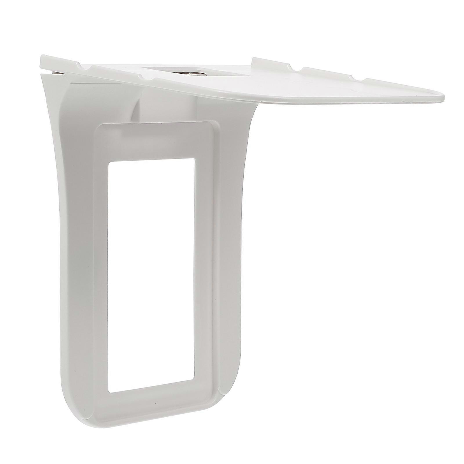 1pc Socket Wall Shelf with Electrical Outlet Extender Rack Removable and Built in Shelf