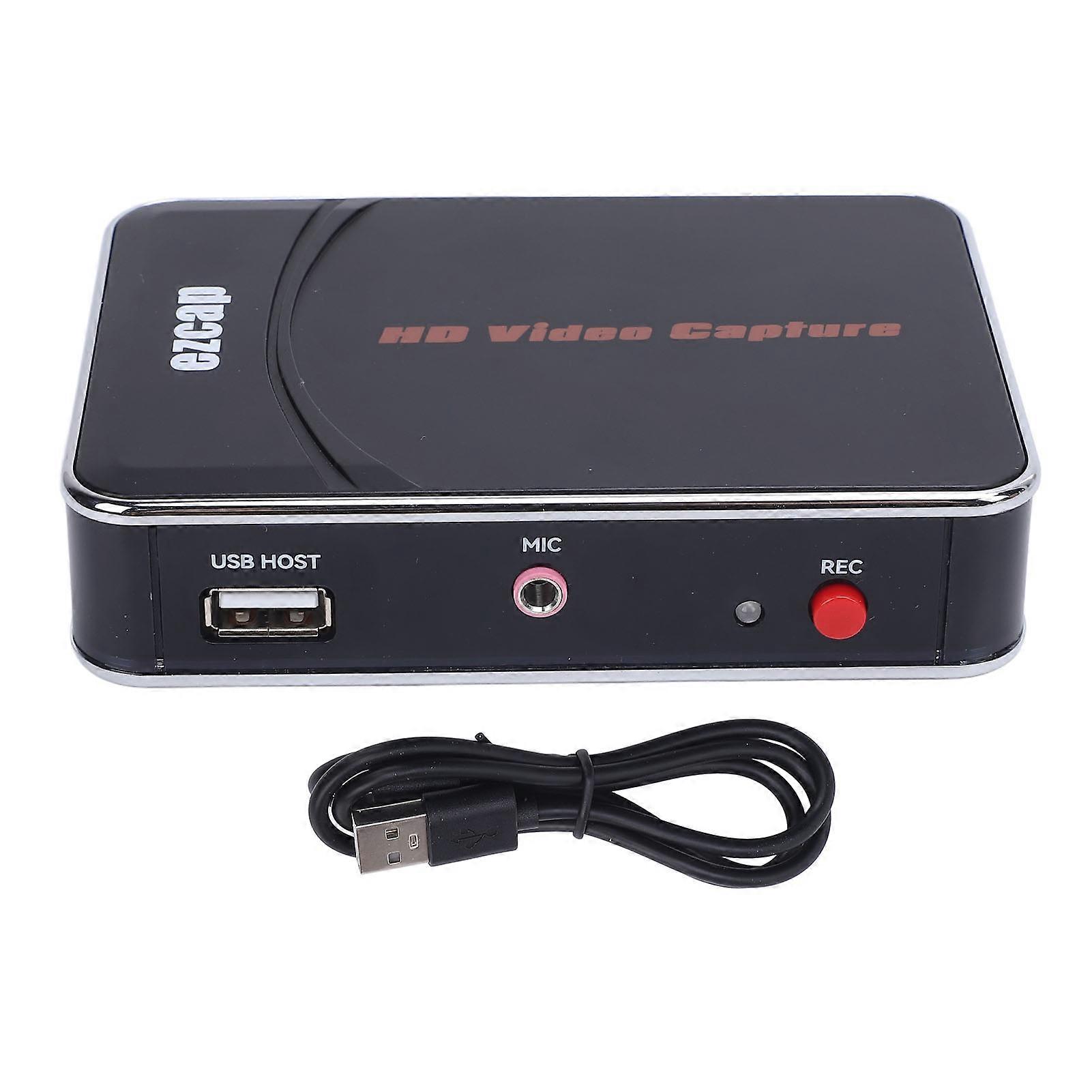 1080P Video Capture Card, Support Mic Input, Stable Transfer, Plug and Play HD Multimedia Interface, Capture Card for Streaming and Gaming