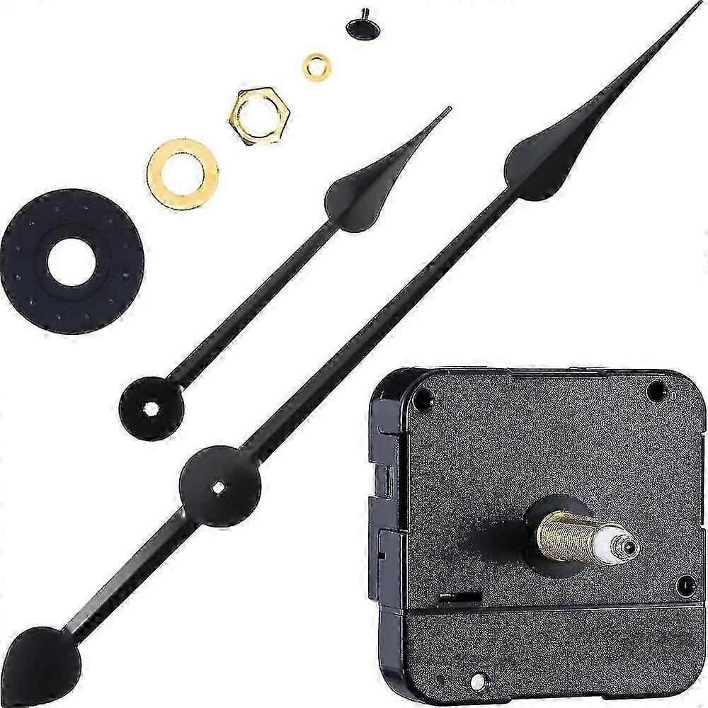 Long Shaft High Torque Clock Motor with 7" Spade Hands DEI