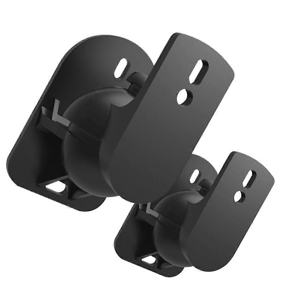 Speaker Wall Holder Satellite Speaker Compatibility Sleek Design Plastic Material Home Users 1 Pair