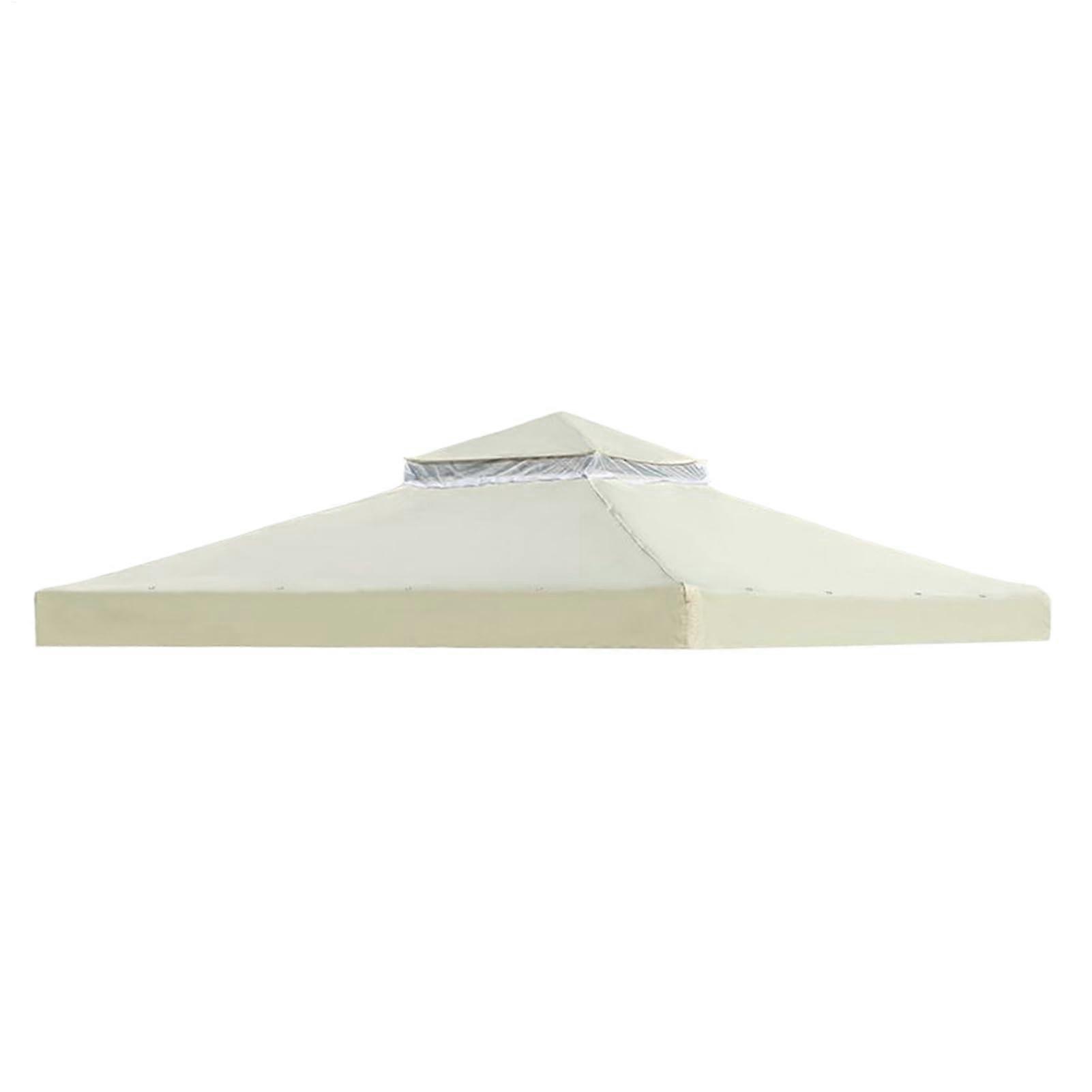 Cover for pavilion replacement waterproof 3X doublelayer beige
