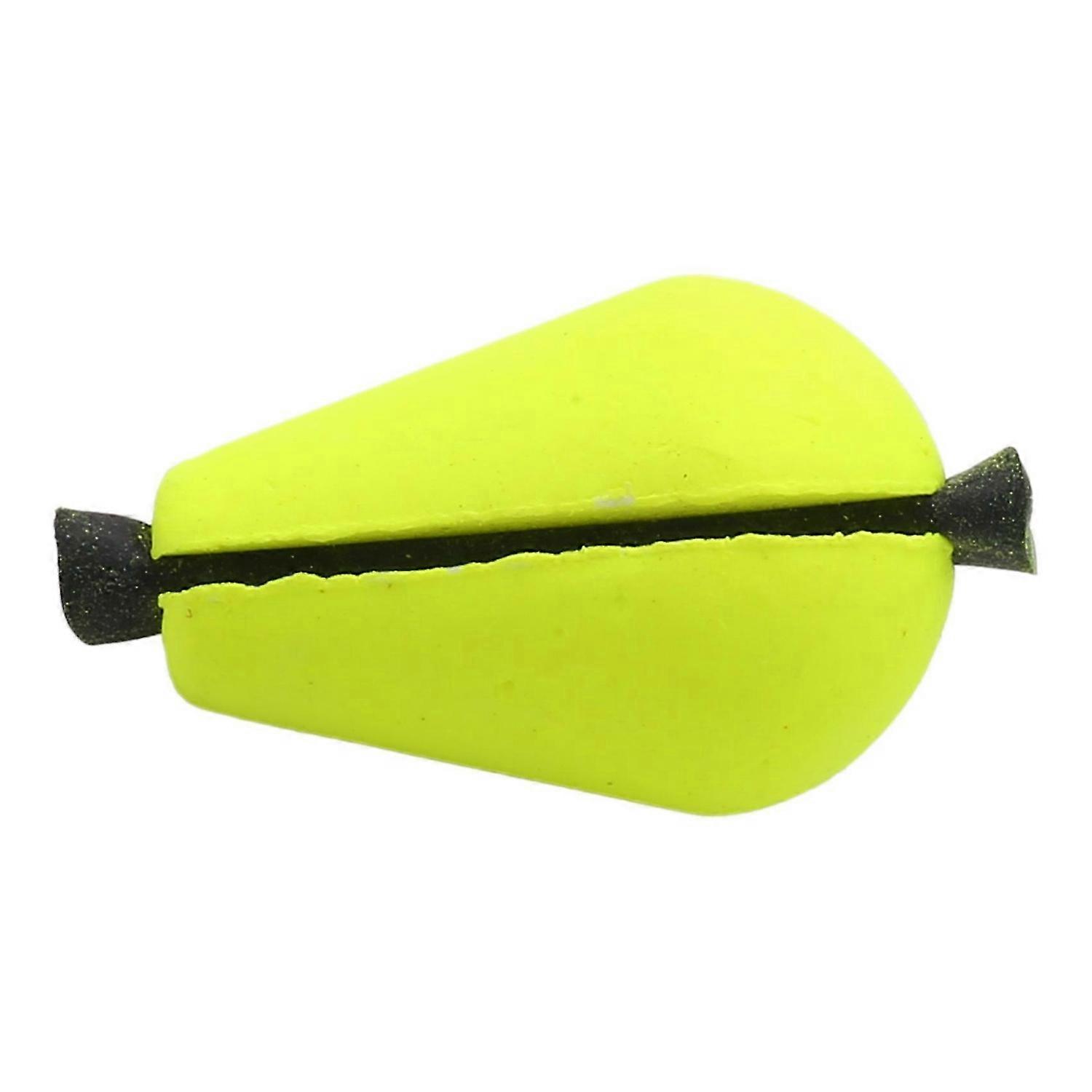 6Pcs Fly Fishing Float Strike Indicators Foam Yellow