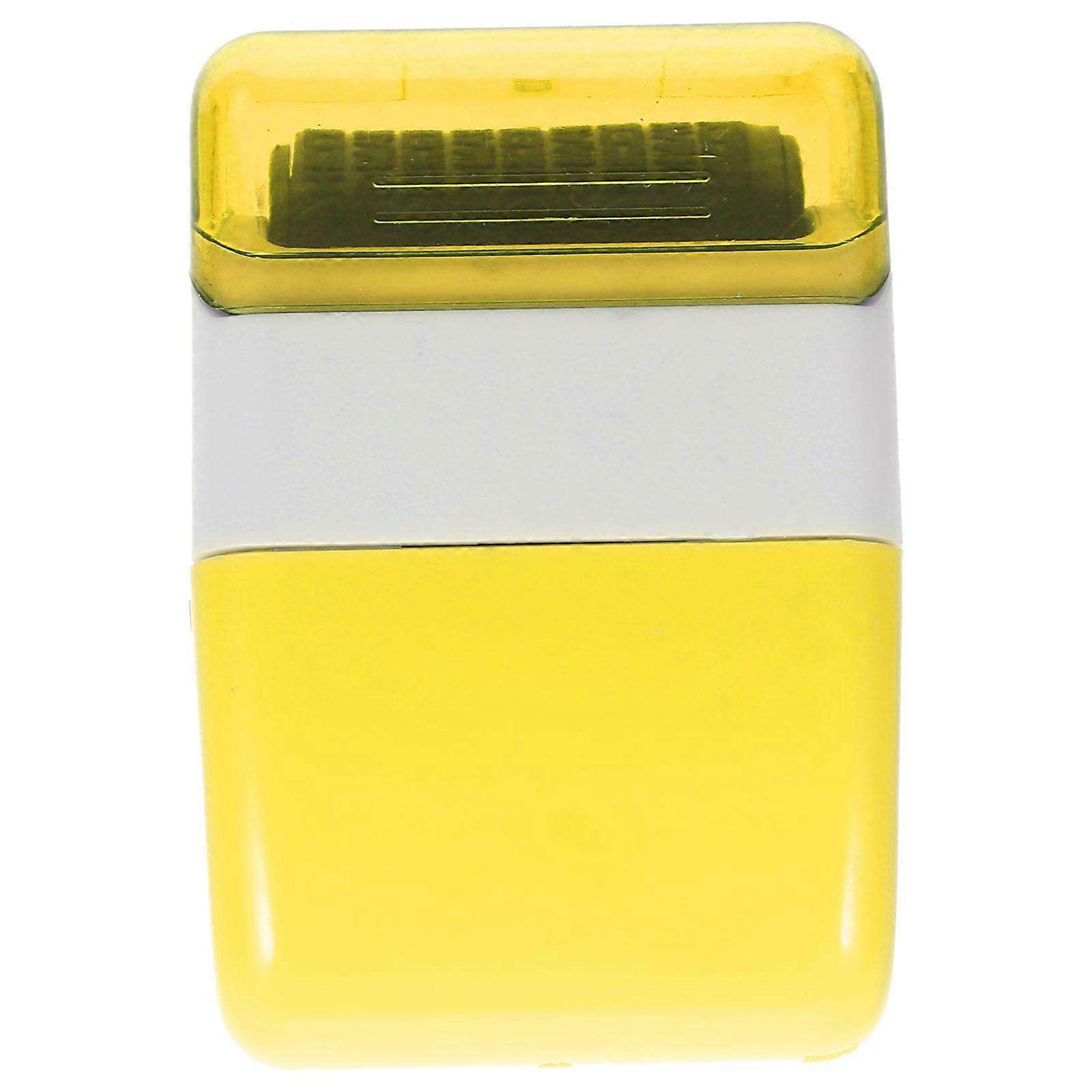 Stamp Maker Privacy Protection Stamper Bank Statements ABS Rectangular 1Pcs