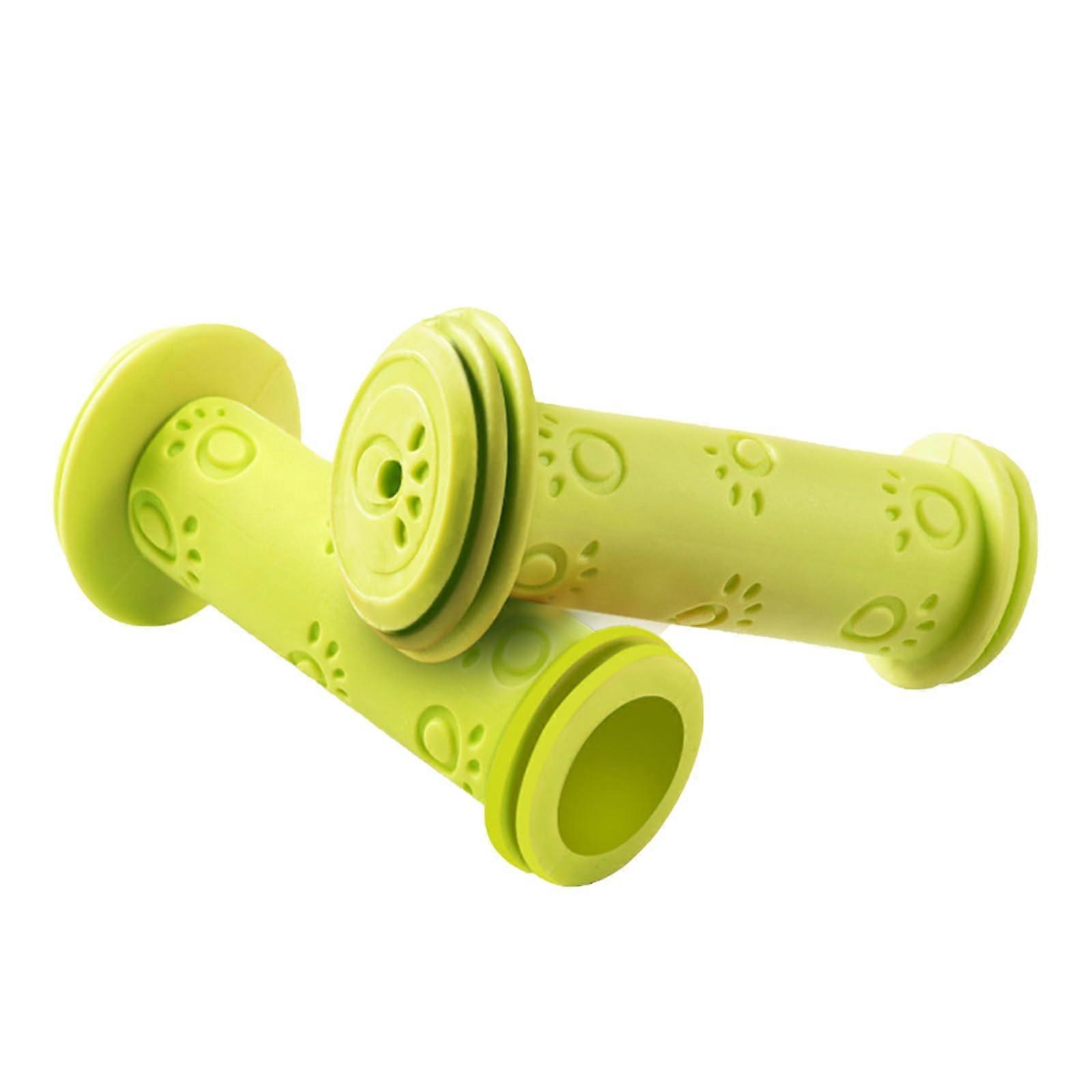 Children's Bicycles Handlebar Grip, Non-Slip Rubber, Compatible with Mountain Bikes, Balance Bikes, Folding Scooters