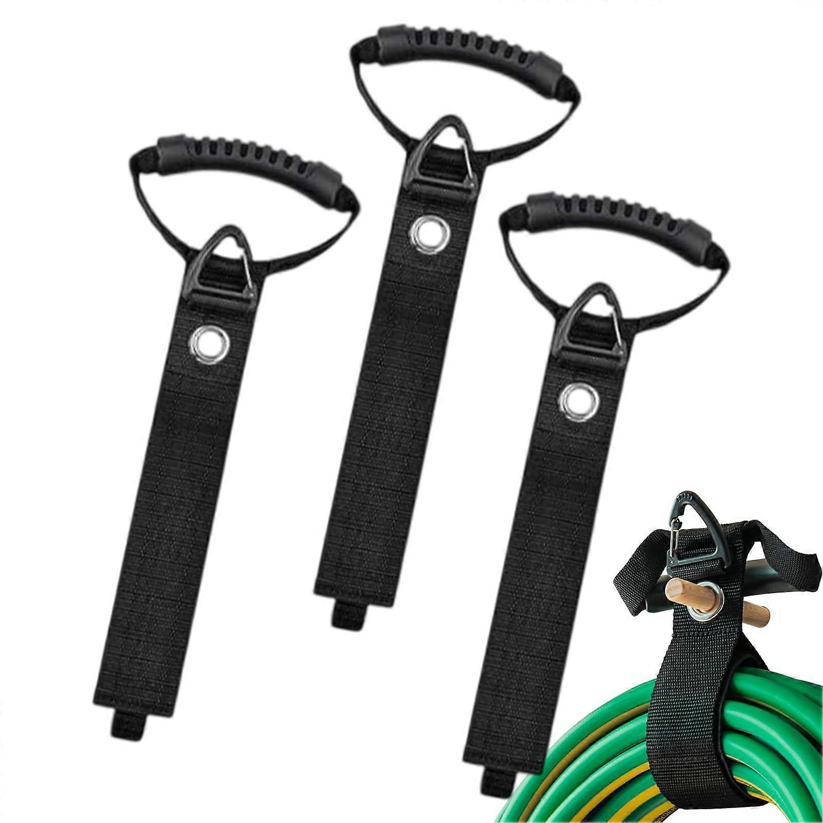 Extension cord holder, sturdy winding straps for storage durable adjustable nylon tool for garage, outdoor, workshop, camping, 5cm × 56cm.