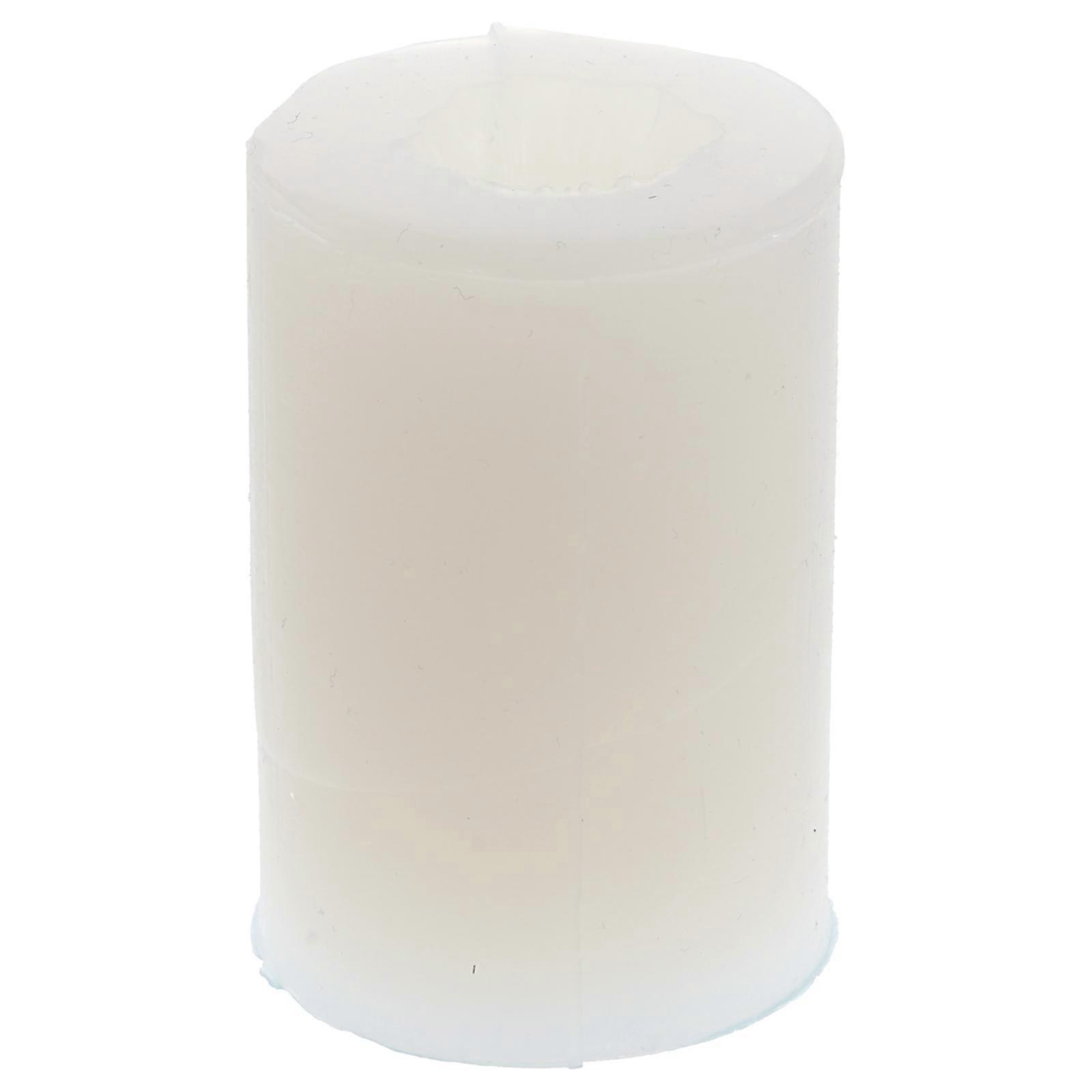 DIY Candle Making Mold in Dark Grey Silicone for Crafts Easy to Use and Apply Simple Practical Fun 1pc