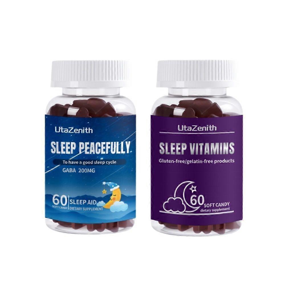 UtaZenith natrol melatonine Gummies 120 Count, Comparable Quality, Better Value Bundle