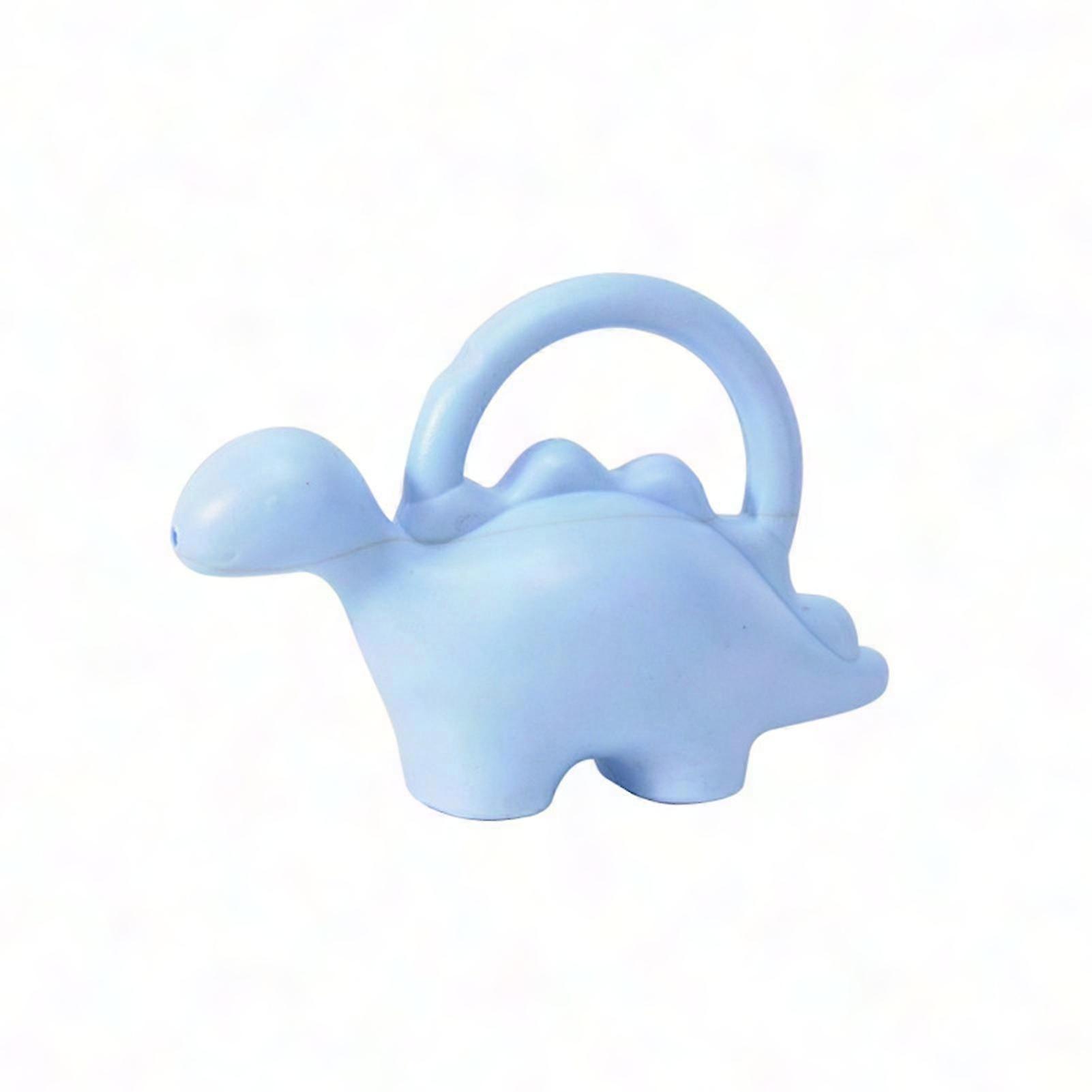 Cute Elephant Shaped Plastic Watering Can with Anti-Slip Handle for Garden - JIKAIX