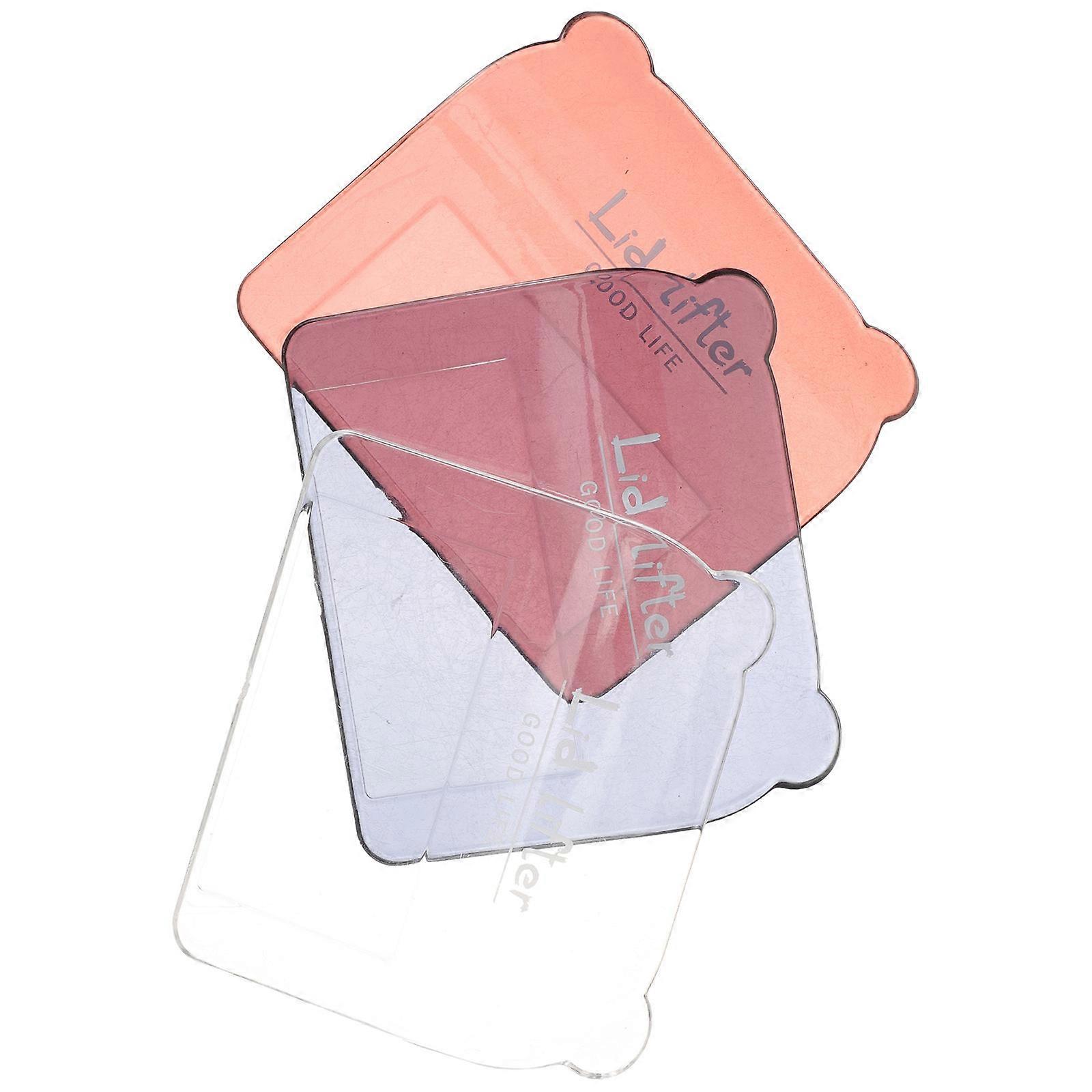 Toilet Lid Lifter Handle Cute Toilet Seat Accessory Safe to Use Households 7x6cm 3Pcs